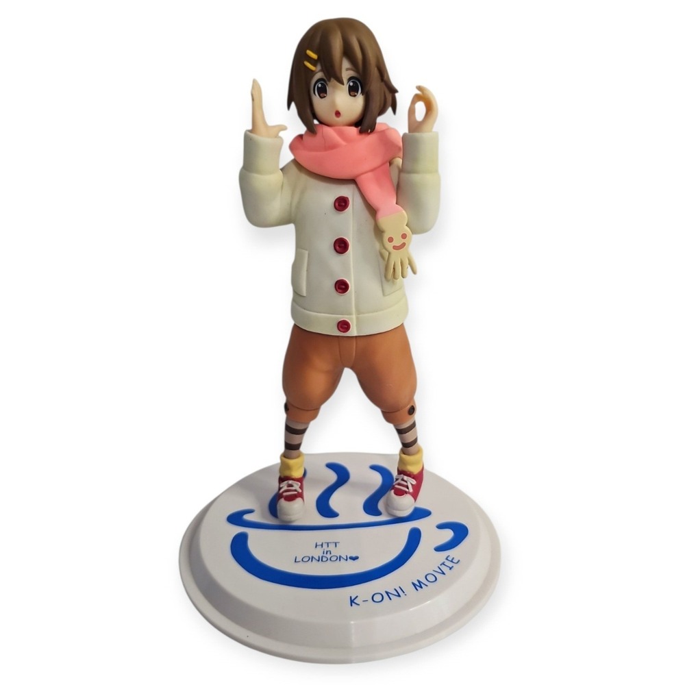 K-ON! Yui Hirasawa DXF Figure HTT London Movie Banpresto No Box, Great Condition